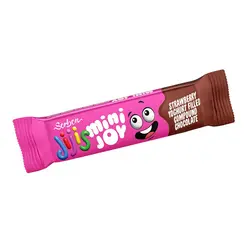 مینی جوی کاکائو شیری با مغز ماست و توت فرنگی ژی ژیس سوربن 18 گرم