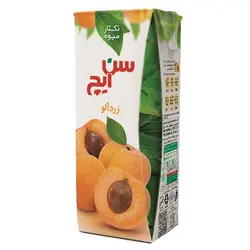 آبمیوه زردآلو پاکتی سن ایچ 200 میلی لیتر
