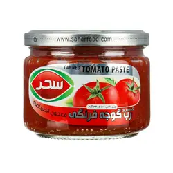 کنسرو رب گوجه فرنگی شیشه ای سحر 340 گرم