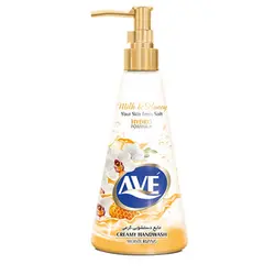 مایع دستشویی کرمی شیر و عسل اوه 450 گرم