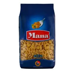 ماکارونی فرمی گوش ماهی کوچک مانا 500 گرم