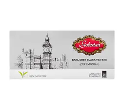 چای تشریفاتی کیسه ای ارل گری گلستان 25 عددی