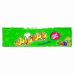 آدامس بادکنکی بابل ترابل سیب سبز شیبا 5 عددی