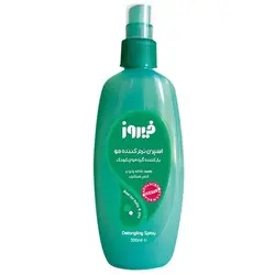 اسپری نرم کننده و باز کننده گره مو کودک بهبود شانه پذیری فیروز 300 میلی لیتر