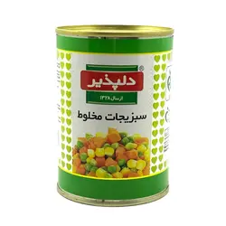 کنسرو سبزیجات مخلوط دلپذیر 420 گرم