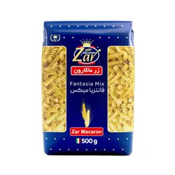 ماکارونی فرمی فانتزیا میکس زر ماکارون 500 گرم