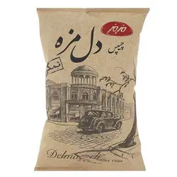 چیپس نمکی دل مزه مزمز 180 گرم