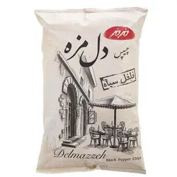 چیپس فلفل سیاه دل مزه مزمز 180 گرم