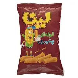 اسنک (پفک) پنیری لوله ای لینا 145 گرم