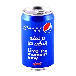 نوشابه کولا قوطی پپسی 330 سی سی