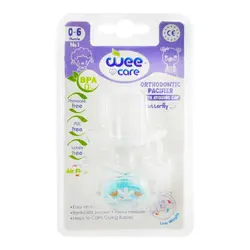 پستانک ارتودنسی Transparent تا 6 ماهگی وی کر کد P127