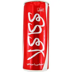 نوشابه کولا قوطی کوکاکولا 250 سی سی