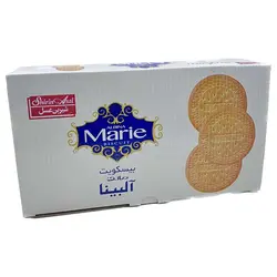 بیسکویت با طعم وانیل ماری آلبینا جعبه شیرین عسل 450 گرم