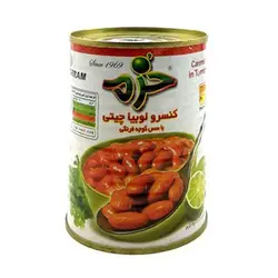 کنسرو لوبیا چیتی با سس گوجه خرم 350 گرم