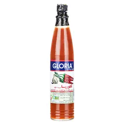 سس فلفل قرمز تند با سیر گلوریا اصل 88 میلی لیتر