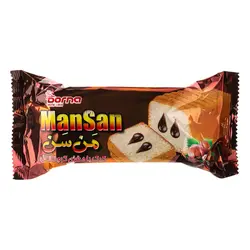 کیک با مغزی کرم کاکائو من سن درنا 135 گرم