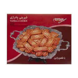 شیرینی قالبی پادرازی با طعم وانیل و تزیین کنجد نان رضوی 450 گرم