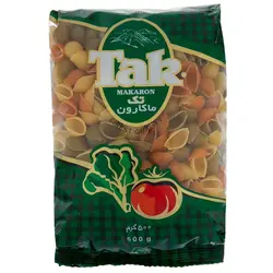 ماکارونی فرمی شلز (صدف) سبزیجات تک ماکارون 500 گرم