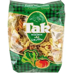 ماکارونی فرمی فوسیلی سبزیجات تک ماکارون 500 گرم