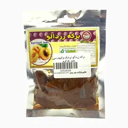 برگه زردآلو ترشک وکیوم سی دانه 80 گرم