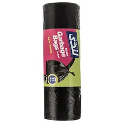 کیسه زباله رولی سایز بزرگ 80*65 لندی پلاستیک 15 عددی کد 0227