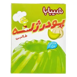 پودر ژله با طعم طالبی شیبابا 100 گرم