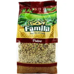 عدس سبز فامیلا 700 گرم