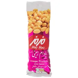 مغز بادام زمینی سرکه نمکی مزمز 35 گرم