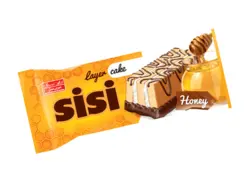 کیک لایه ای شیر عسل سی سی شیرین عسل 40 گرم