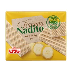 ویفر با کرم طعم موز نادیتو نادی 40 گرم