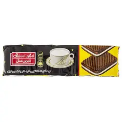 بیسکویت کاکائویی کرمدار با طعم وانیل شیرین عسل 120 گرم