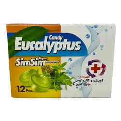 آبنبات اکالیپتوس ( آویشن ) ورقه ای سیم سیم 30 گرم