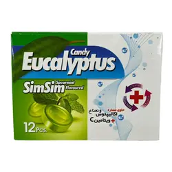 آبنبات اکالیپتوس ( نعناعی ) ورقه ای سیم سیم 30 گرم