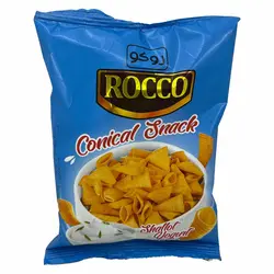 اسنک کورنیکال ( بر پایه ذرت ) با طعم ماست موسیر روکو 60 گرم