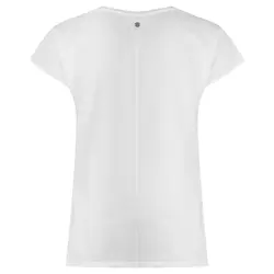 تی شرت آستین کوتاه زنانه چیبو مدل گلدوزی مربعی