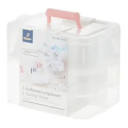 جعبه ابزار خیاطی چیبو مدل سه طبقه