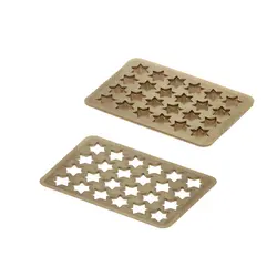 قالب شیرینی چیبو مدل ستاره ای مجموعه 2 عددی