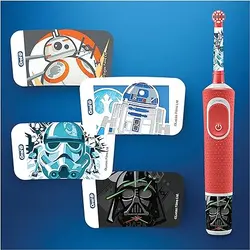 مسواک برقی اورال بی مدل  به همراه کیف مسافرتی  Star War Travel case