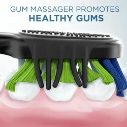 مسواک دستی اورال  بی کلیک  با سری قابل تعویض  Oral-B Clic Teal Manual Toothbrush