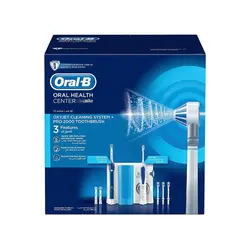 واتر جت اورال بی مدل oxyjet +مسواک برقی اورال بی مدل پرو 2000.(ORAL B  OXIJET+PRO 2000)