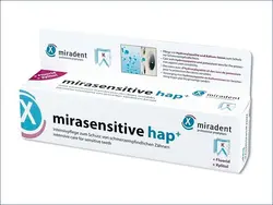 خمیردندان ضدحساسیت ترمیم کننده میرادنت mirasensitive hap