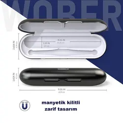 قاب مسافرتی مسواک برقی اورال بی Oral-B مدل Wober رنگ مشکی