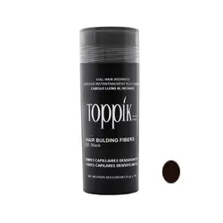 قیمت و خرید پودر پرپشت کننده مو تاپیک هیر فیلر کد 02 رنگ مشکی وزن 25 گرم - پرفیکا