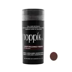 قیمت و خرید پودر پرپشت کننده مو تاپیک هیر فیلر کد 04 رنگ قهوه‌ای وزن 25 گرم - پرفیکا