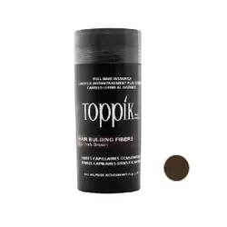 قیمت و خرید پودر پرپشت کننده مو تاپیک هیر فیلر کد 03 رنگ قهوه‌ای تیره وزن 25 گرم - پرفیکا