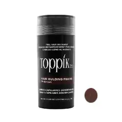 قیمت و خرید پودر پرپشت کننده مو تاپیک هیر فیلر کد 04 رنگ قهوه‌ای وزن 50 گرم - پرفیکا