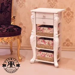 LUX wood لوکس وود جا سیب زمینی پیاز  رز خم 3 سبد 2 کشو یا یک کشو  2975