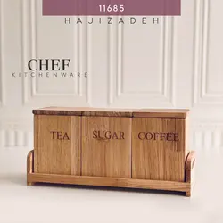 NICE WOOD نایس وود چوب پاسماوری 3 تایی استندار کد 109 11685