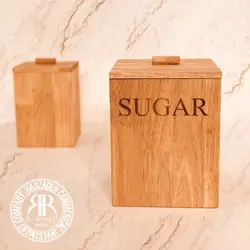 NICE WOOD نایس وود چوب سطل قند  NICEWOOD-106