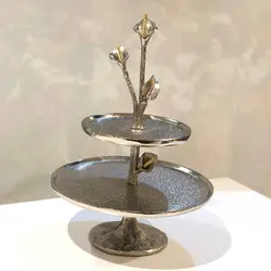 RAFI رافی  دکورز الیاژ شیرینی خوری 2 طبقه لیلیوم  600623